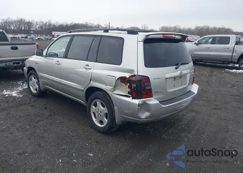 2005 Toyota Highlander Limited V6 from USA, damaged, VIN JTEEP21A550080399